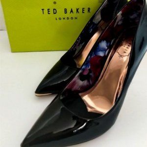 Ted Baker Kaawa Pump, Black Patent Leather, sz 10